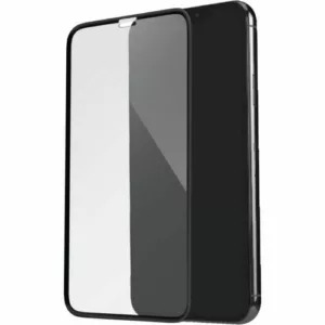 Verre de protection avec bord en silicone série – iPhone 14
